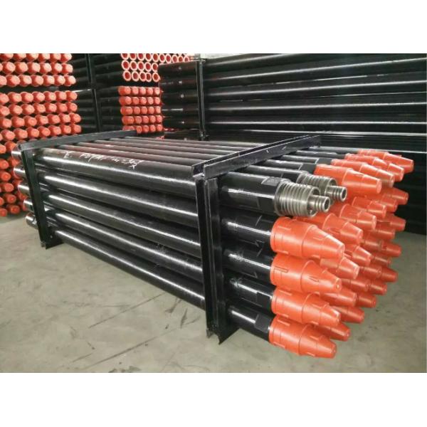 Friction Welding Drill Rods Drilling Rig Tools Heat Treated Carbon Alloy Steel