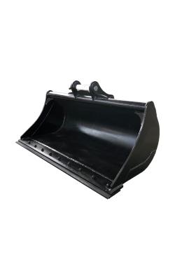 48 Width Backhoe Mud Bucket  Hardened Alloy For Ditch And Trench Cleaning