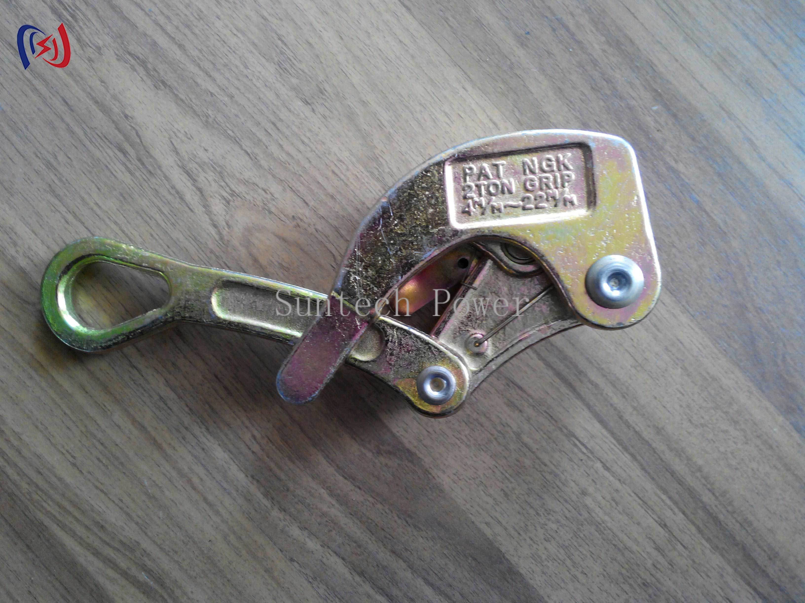 Universal Come Along Clamp for 4-32mm Wire Rope with 10-30KN Rated Load and Forged Alloy Steel Construction