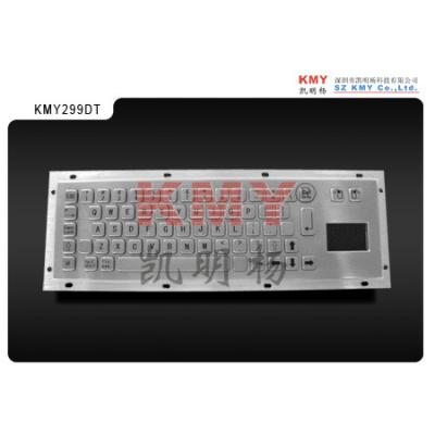 Kiosque mécanique de l'information de clavier d'acier inoxydable de la CE ROHS 1.4KGS tout le clavier en métal