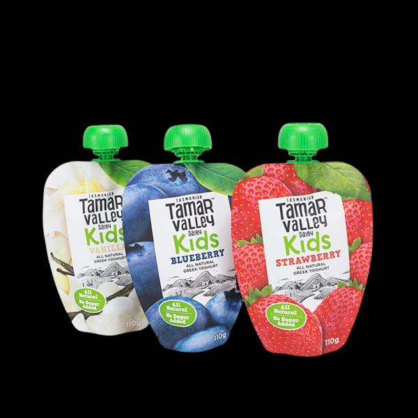 BPA Free Safe Stand Up Drink Pouches Drink Pouch Packaging For Baby