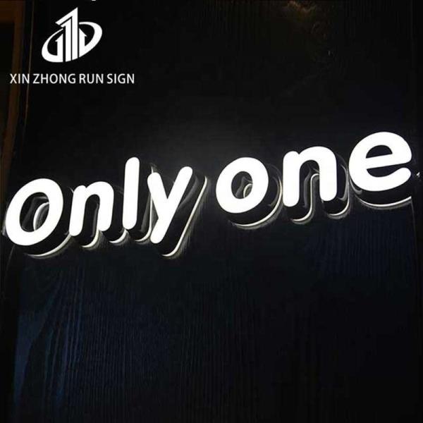 Customized Stainless Steel/Acrylic Size Led Light Emitting 3d Letter Logo