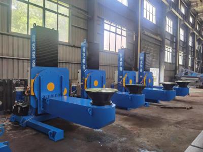 2 Ton L Type Welding Positioner Machine 3 Axis Tilting Welding Table Hydraulic Lifting