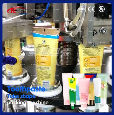 Quantitative Filling Valve Toothpaste Packaging Machine Piston Type