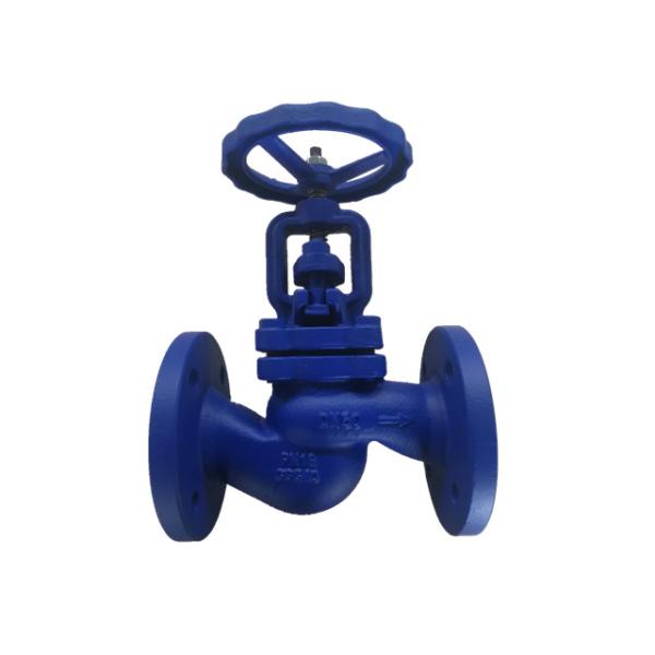 Handwheel DIN Steel Globe Valve  Flanged End RF Casted Steel 13%CR
