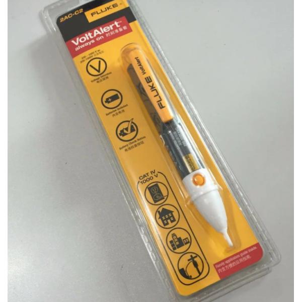 FLUKE 2AC-C2 200V-1000V Prueba del probador sin contacto Petroquímica Industria eléctrica Household Pen de prueba eléctrica