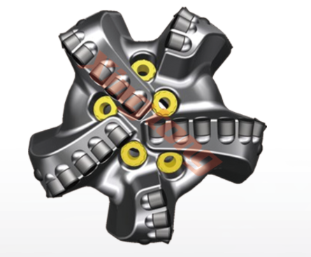 PDC Drill Bit 8 1/2 In 216mm Rigid Body For High Speed Drilling In Soft