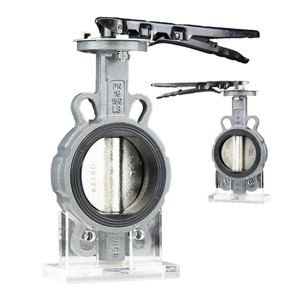 s of D71X-16C Soft Seal Butterfly Valve with WCB Body Material and Wafer Connection