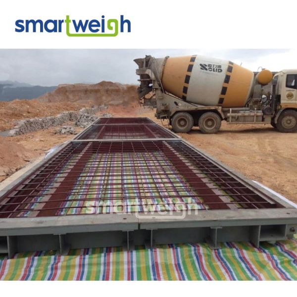 Durable Reinforced Concrete Weighbridge Scale Precast Truck Scale Weighbridge For Heavy Loads