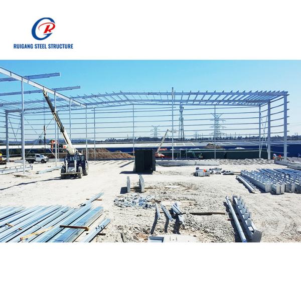 Galvanized Steel Frame Warehouse Shed for Farm Equipment and Agricultural Storage Solutions