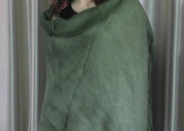 Commercial Acrylic Knit Scarf / Ladies Stoles And Shawls Eco - Friendly