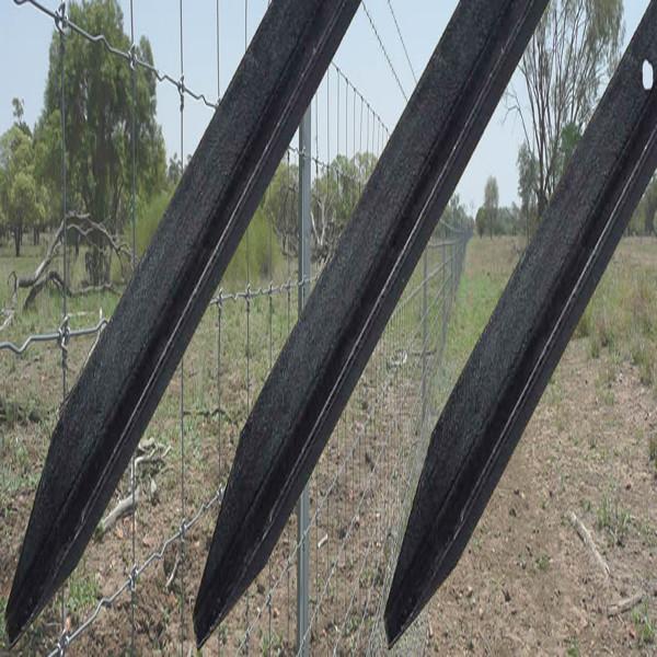 Farm  Metal Fence Accessories Metal Chain Link Fence Post Australia Star Picket