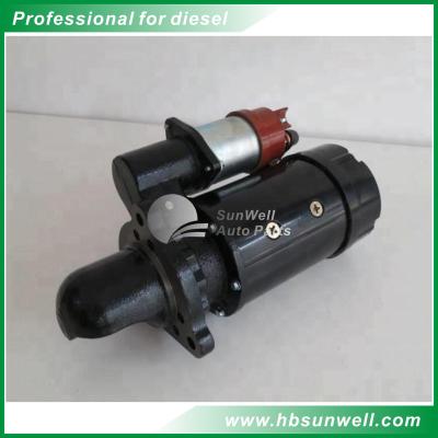 3415537 Diesel Engine Starter Motor  / Dongfeng 6CT 8.3 Cummins Engine Parts