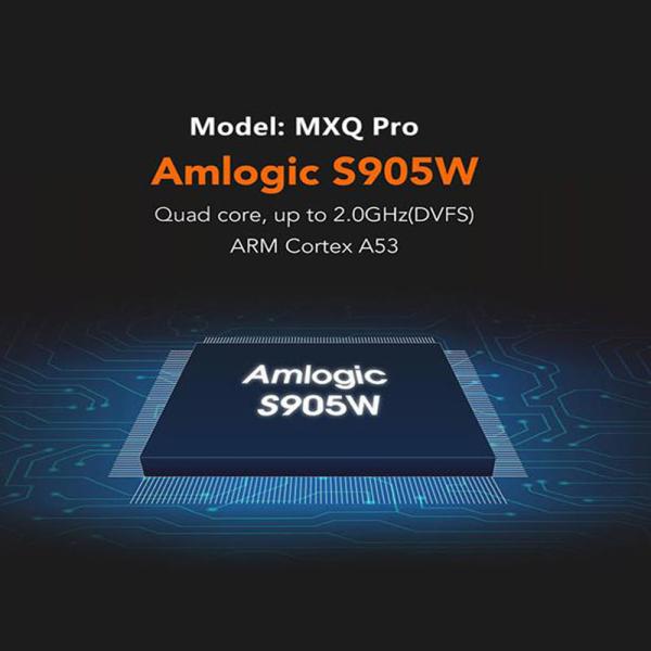 Набор медиа-проигрывателя MXQ обломока 2.4G 5G WiFi 4K Google Youtube ROM Amlogic S905W RAM 16GB коробки 2GB ТВ андроида 7,1 MXQ Pro умный