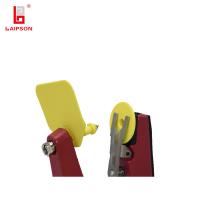 Amarelo plástico 44*50mm das etiquetas de orelha do porco do porco do gado para equipamentos de Vaterinary