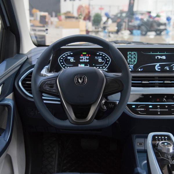 Green Color Mini EV Cars Changan Benben Ev 300KM Max Speed 101 Km/H