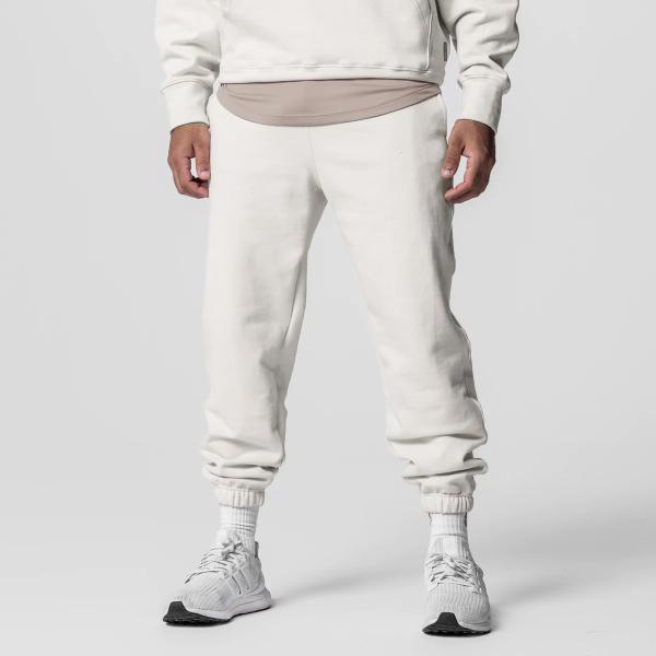 Long Pants Men's Outerwear Hoodies Sweatshirts Knitted Weaving Method Tracksuit For Men