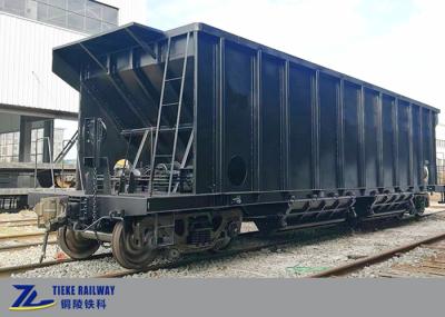 1435mm Standard Gauge 90 Tons Pay Load Quick Discharge Hopper Wagons For Mineral Ore