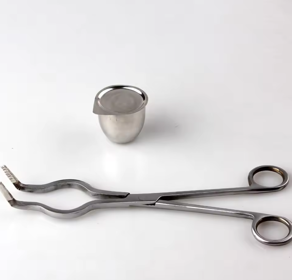 Pure Titanium Crucible Tongs High Temperature Crucible Tong Laboratory