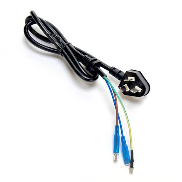 CCC Standard 3 Pin Laptop Power Cord Ac Australia Power Cable H05vv-f Au Ac Power Cord Cable 16A 250V Customized Black