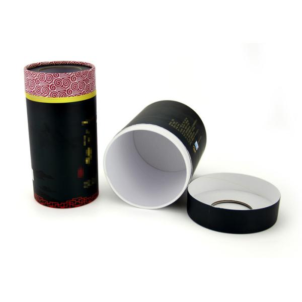 Чай круглой пробки бумаги картона упаковывая бумажный кладет цилиндр в коробку цилиндрический