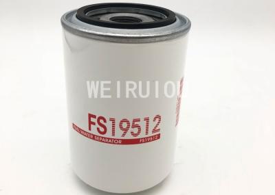 Rotação no filtro FS19512 do separador de água do combustível