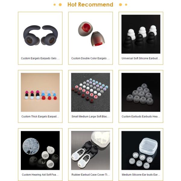 Boules quies libres de silicone de BPA pour l'annulation de bruit