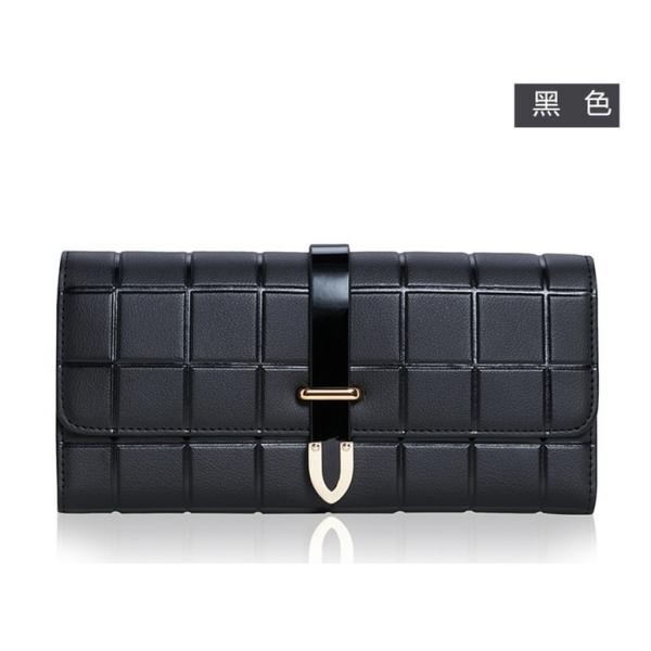 Ms. European and American cowhide leather wallet long wallet