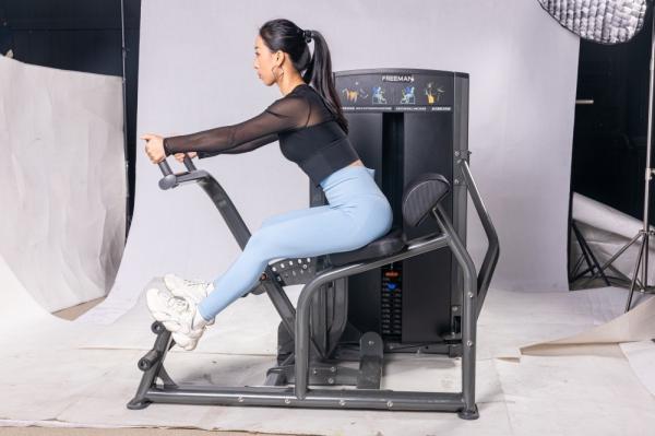 Équipement de résistance à double fonctionnement Extension du dos/machine de pressage des jambes abdominales