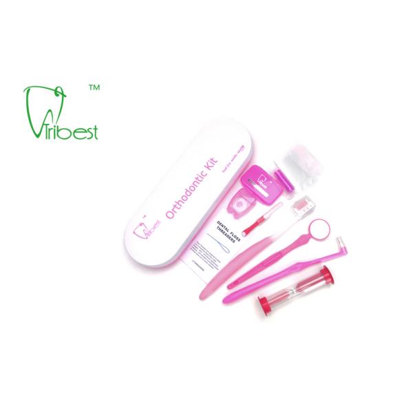 8 In 1 Oral Care Hygiene Orthodontic Cleaning Kit With Toothbrush