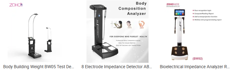 25 Items Bio Electrical Fitness Testing AI BMI Digital Printer Body Composition Analyzer Machine