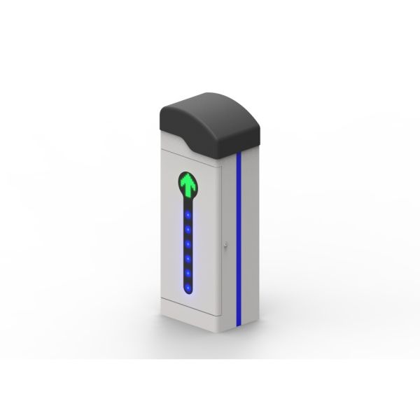 Logo Customized Boom Barrier Gates DC AC Servo Motor Parking Barrier Gate With LPR System
