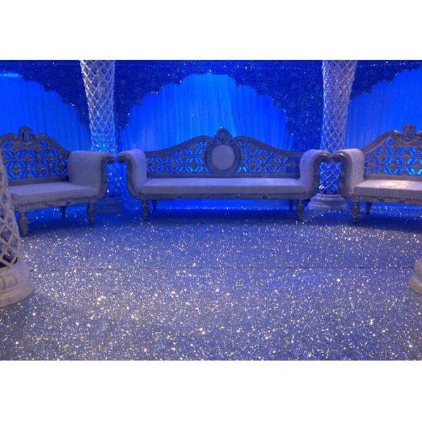 3 Chunky Glitter Wall Fabric , Glitter Material Wallpaper Shiny Stereoscopic