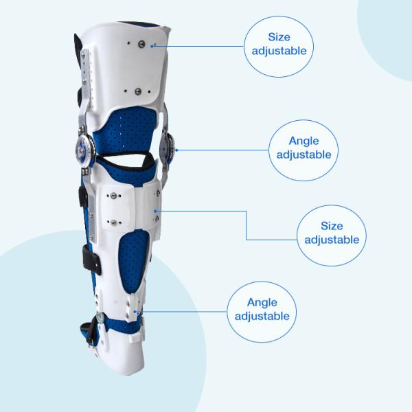 High Quality Orthopedic Knee Brace Portable Knee Ankle Foot 3 In 1 Orthosis Support