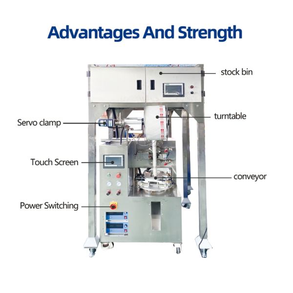 Automatic Electric Loose Leaf Green Tea Tea Bag Packing Machine with PLC Control Filter Paper Sachet Sealing & Labeling