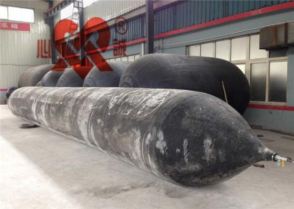 Inflatable Marine Ship Launching Balloon Airbags 1.2m Diameter For Tugboat
