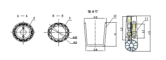 Surgery Esophagus Disposable Circular Stapler / Laparoscopic Surgical Stapler