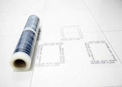 Custom Logo Printing Carpet Protector Film PE Material For Surface Protection