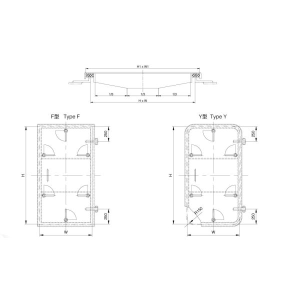 Дверь одиночных лист стальная Weathertight с оборудовать собак морской