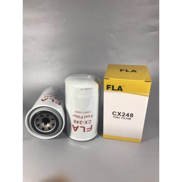YANMAR Excavator Fuel Filter , Diesel Fuel Filter Water Separator Paper Material Core