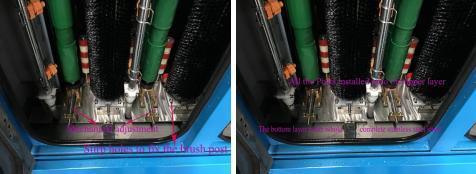 Автоматическая вертикальная стиральная машина для стекла с высокой температурой с функцией сушки