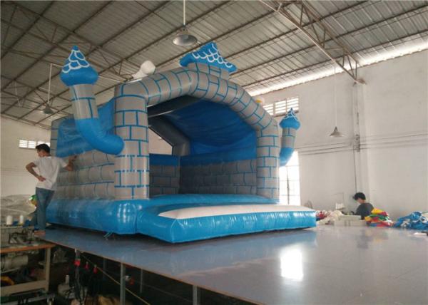 Small Size Space  Commercial Bounce House UV Resistance Soft  With Repair Kit