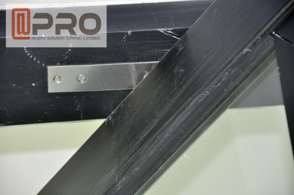 Portas de alumínio de vidro transparentes do pivô para a porta de exterior residencial do pivô da porta da rua do pivô da tensão do ar, dobradiça do pivô