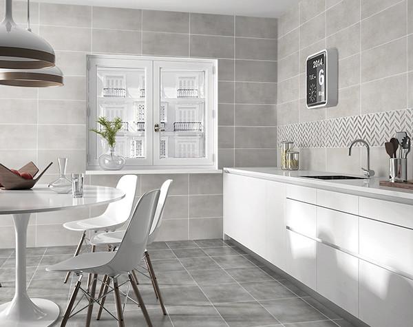 Non - Slip Square Ceramic Tile , Ceramic Bathroom Floor Tile Wear - Resistant