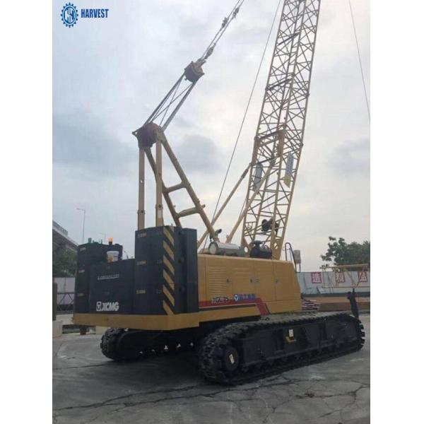 Comprimento 13m 75 Ton Heavy Duty Crawler Crane do crescimento do Gradeability 30% de  XGC75