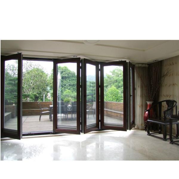 180KG 1.6mm Aluminium Bifold Doors For Building