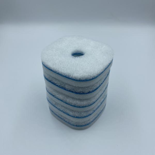 Convenient Toilet Bowl Cleaner Brush Disposable Sterilized With Replaceable Head