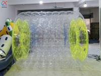 Tube rouleur en PVC commercial, jeu de balle gonflable en plein air, boule de zorbing gonflable