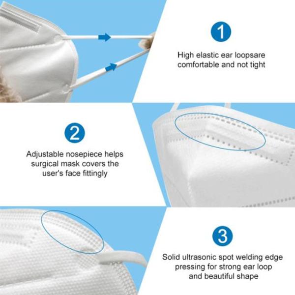 Personal Care Disposable Medical Face Mask Outdoor Anti Dust And Haze