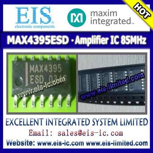 MAX4395ESD - MAXIM - IC OP AMP 85MHZ R-R 14-SOIC - sales009@eis-limited.com